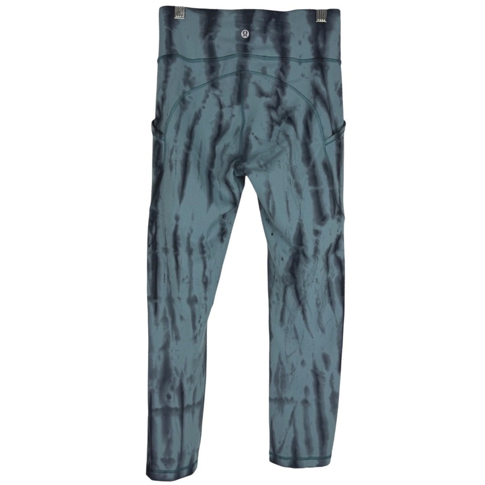 Lululemon Invigorate Tight Women's 4 Dark Teal High-Rise Side Pockets Yoga NWOT - Picture 5 of 9